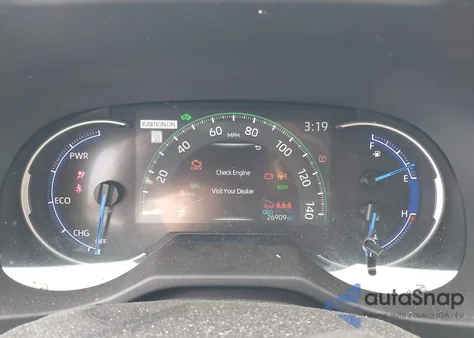 2024 Toyota Rav4 Hybrid Xle из США, поврежденный, VIN 4T3RWRFV9RU133717